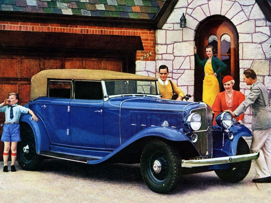  Nash Ambassador Eight Convertible Sedan (Model 1190) 1933 года  (фото 1 из 1)